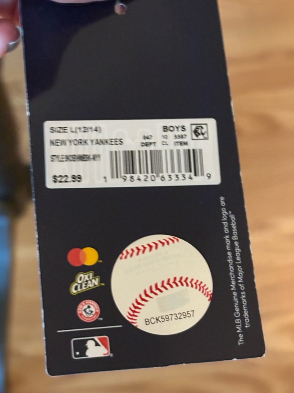 Genuine Merchandise New York Yankees Long Sleeve Tee - Navy - Picture 3 of 4